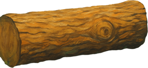 tree trunk horizontal