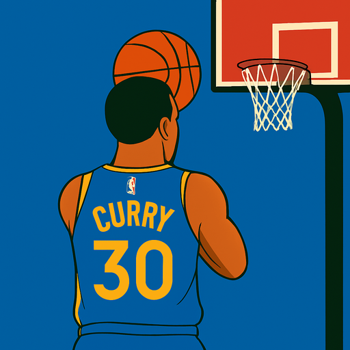 Change picture so his hands are down preparing to shoot