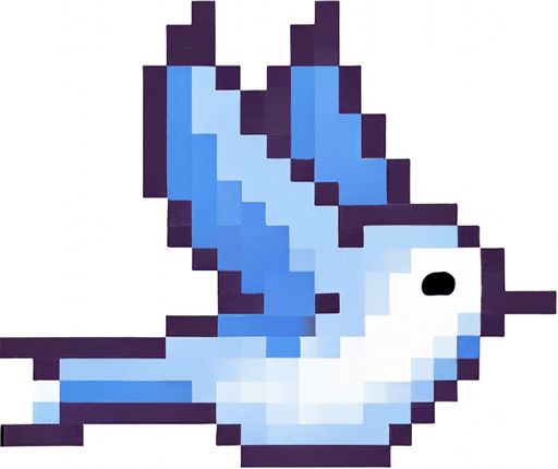 make the bird flap its wings