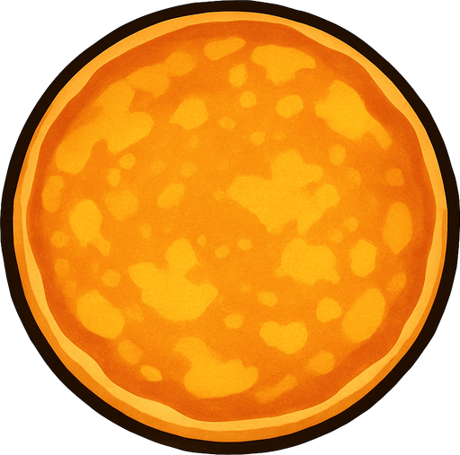 Golden pancake transparent transparent 2d 2d 2d 2d 2d 2d 2d topdown view topdown view topdown view.
In-Game asset.  2d.  High contrast.  No shadows