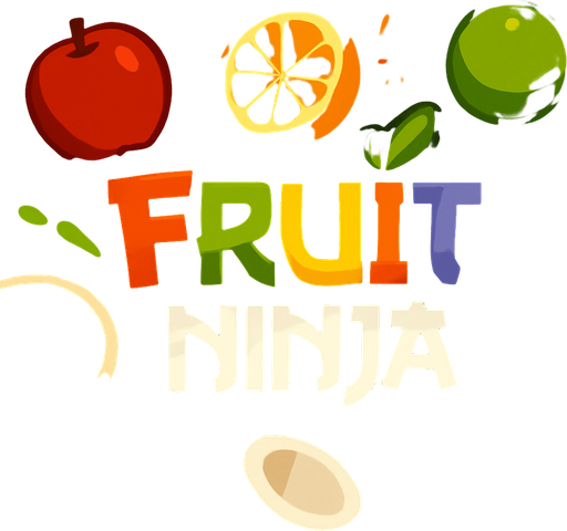 Fruit ninja arkaplan.
In-Game asset.  2d.  High contrast.  No shadows