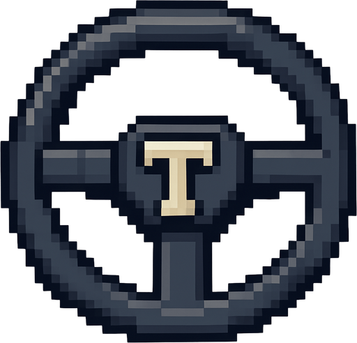 add a t in the middle of the steering wheel