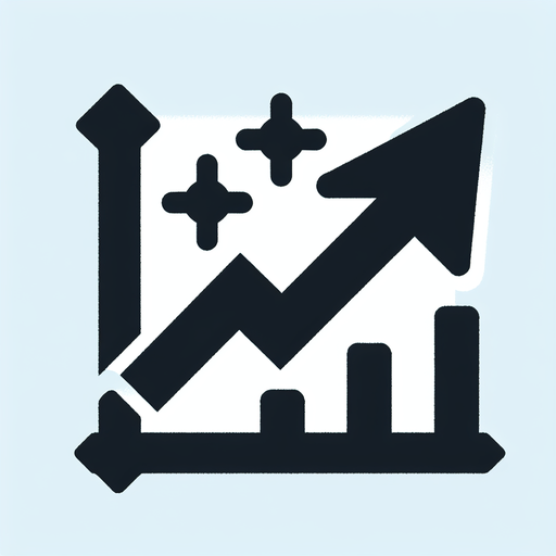 Стрелка графика стемится вверх, черный.
Single Game Texture. In-Game asset. 2d. Blank background. High contrast. No shadows.