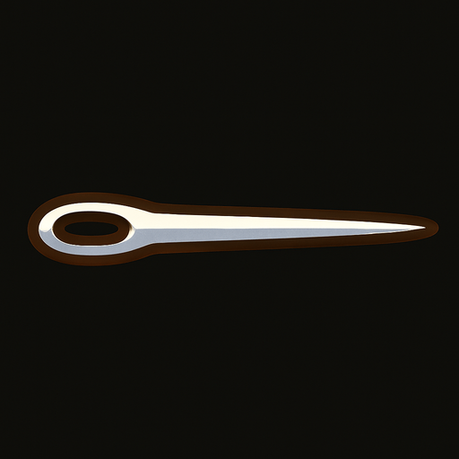 horizontal needle.
In-Game asset.  2d.  High contrast.  No shadows