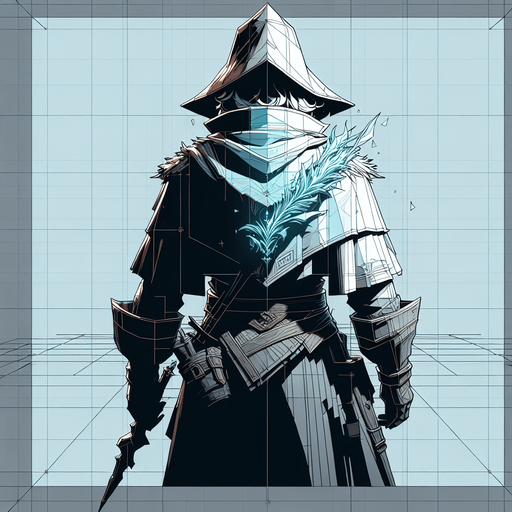 flyn mage. backview.
Single Game Texture.  In-Game asset.  2d.  Blank background.  High contrast.  No shadows