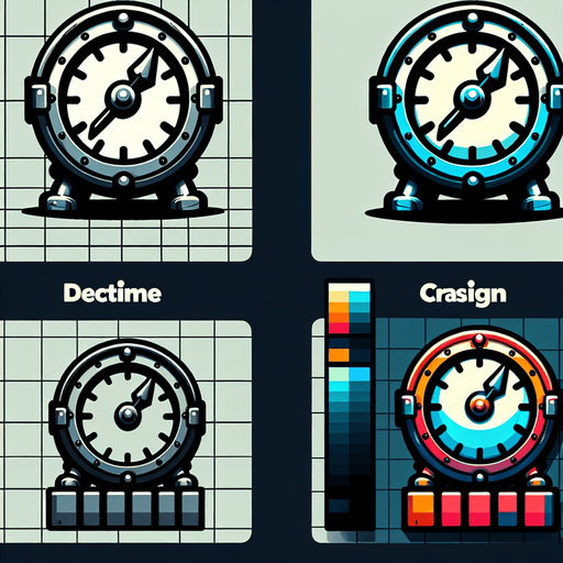 create a clock.
Single Game Texture.  In-Game asset.  2d.  Blank background.  High contrast.  No shadows