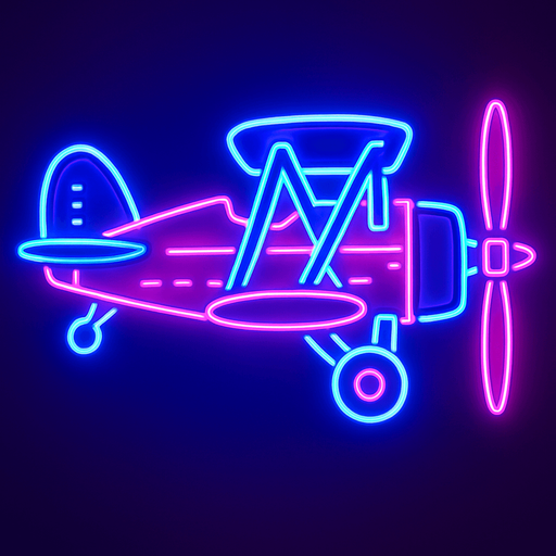 Make colors better. Neon light, blue and pink