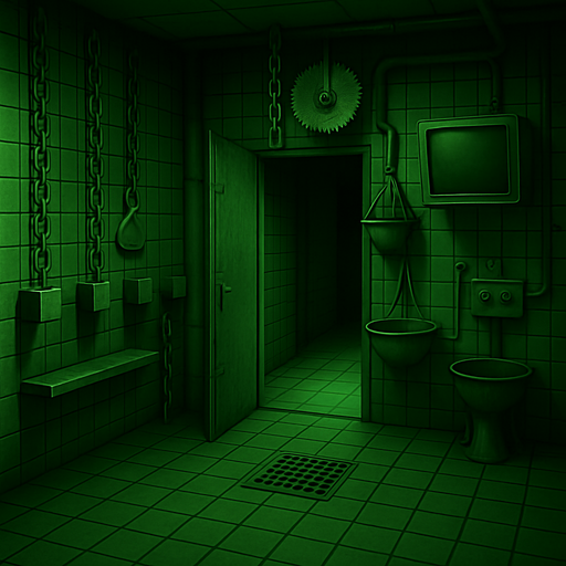 same room but its door open