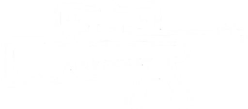 black sniper icon with white stroke.
In-Game asset.  2d.  High contrast.  No shadows