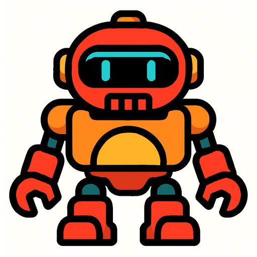 Semibot.
In-Game asset.  High contrast.  No shadows