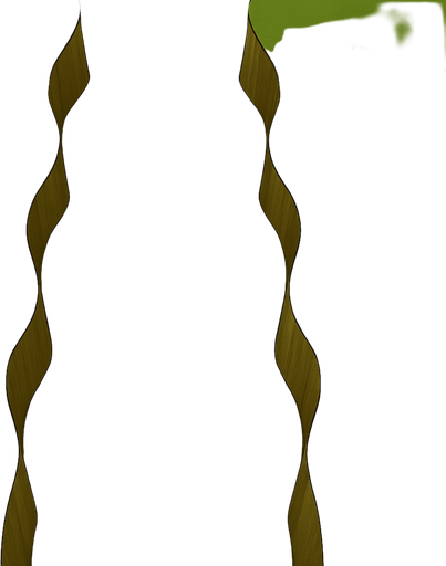 Quiero que hagas las montañas mas angostas ademas de simetricas