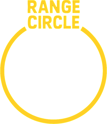 Range Circle.
In-Game asset.  2d.  High contrast.  No shadows