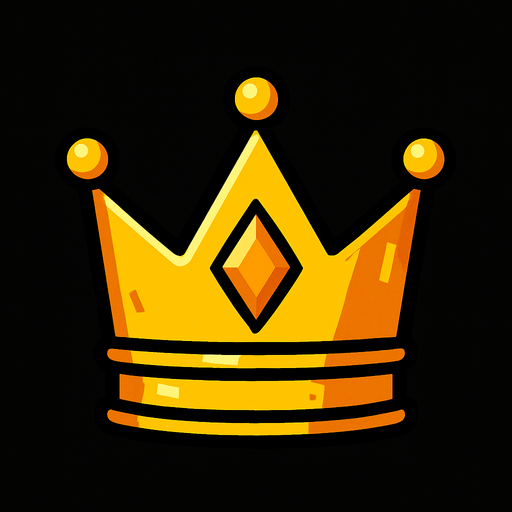 Crown.
In-Game asset.  2d.  High contrast.  No shadows