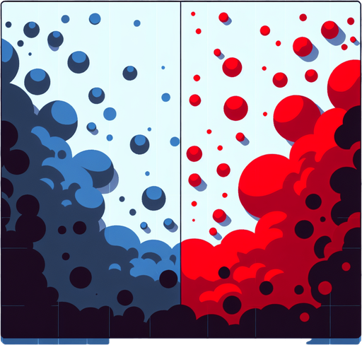 background red and blu.
Single Game Texture.  In-Game asset.  2d.  Blank background.  High contrast.  No shadows