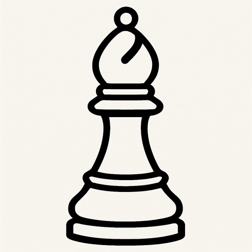 beyaz satranç fili.
In-Game asset.  2d.  High contrast.  No shadows