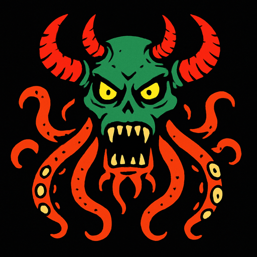 2d dungeon crawler boss.
In-Game asset.  2d.  High contrast.  No shadows