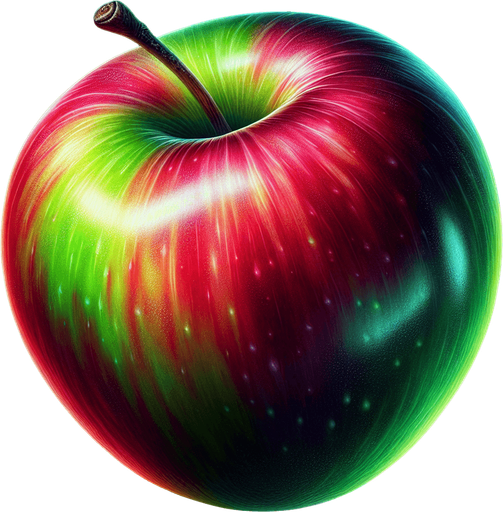 Apple.
2d and great details and color