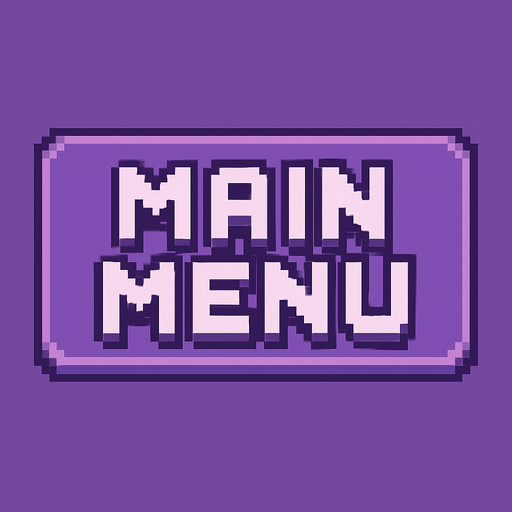 change text with MAIN MENU