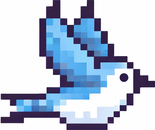 make the bird flap its wings