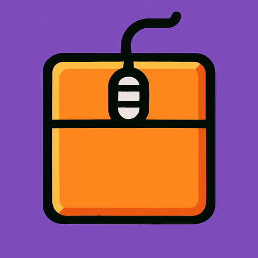 mause but square.
In-Game asset.  2d.  High contrast.  No shadows