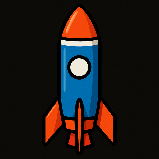 create a missile rocket.
In-Game asset.  2d.  High contrast.  No shadows