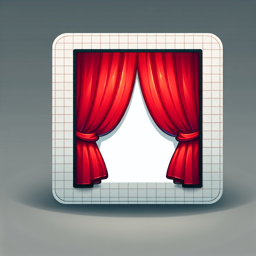 vertical red curtain.
Single Game Texture. In-Game asset. 2d. Blank background. High contrast. No shadows.