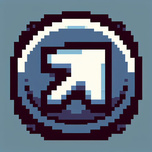 button with an arrow, 8bit pixelart.
Single Game Texture. In-Game asset. 2d. Blank background. High contrast. No shadows.