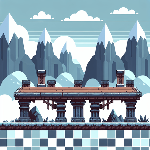 Plataform.
Single Game Texture. In-Game asset. 2d. Blank background. High contrast. No shadows.