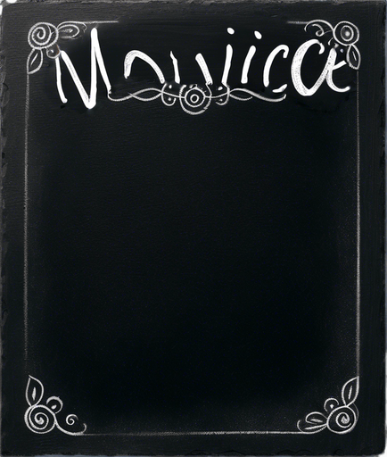 Text "NOVICE BLEND" in chalk, handwritten