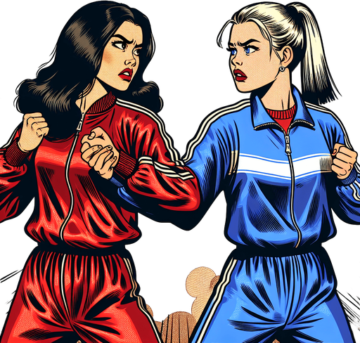 Душат друг друга за шею. Beautiful angry girls female lady. Ужас и боль. Спортивные кофты с контрастными вставками. Захват за шею . Две девушки брюнетка против блондинки. Одетые в блестящие сатиновые спортивные костюмы красный против голубого. Боль страх отчаяние в глазах. Дерутся кулаками и ногами, Cartoon oldschool comics. Grabs Collarfight collarshake collargrappled in tracksuit satin track jacket. Girls blonde vs brunette. Cartoon comics oldshcool retro. Red satin tracksuit adidas track jacket asian brunette young women. Blue satin tracksuit kappa track jacket blone scandinavian young women beauty. Grabs collar each other. Beautiful girls. Fight kick hit strike to head. Хитпоинты урон. Наносят удары урон, драка. Душат друг друга за шею. Beautiful angry girls female lady.    . Cartoon oldschool comics. Grabs Collarfight collarshake collargrappled in tracksuit satin track jacket. Girls blonde vs brunette. Cartoon comics oldshcool retro. Red satin tracksuit adidas track jacket asian brunette young women. Blue satin tracksuit kappa track jacket blone scandinavian young women beauty. Grabs collar each other. Beautiful girls. Beautiful girls female lady. Cartoon oldschool comics. Grabs Collarfight collarshake collargrappled in tracksuit satin track jacket. Girls blonde vs brunette. Cartoon comics oldshcool retro. Red satin tracksuit adidas track jacket asian brunette young women. Cartoon comics oldshcool retro. Red satin tracksuit adidas track jacket asian brunette young women. Blue satin tracksuit kappa track jacket blone scandinavian young women beauty. Grabs collar each other. Beautiful girls. Beautiful girls female lady. Захват за шею . Cartoon oldschool comics. Grabs Collarfight collarshake collargrappled in tracksuit satin track jacket. Girls blonde vs brunette. Cartoon comics oldshcool retro. Red satin tracksuit adidas track jacket asian brunette young women. Blue satin tracksuit kappa track jacket blone scandinavian young women beauty. Grabs collar each other.
Single Game Texture. In-Game asset. 2d. Blank background. High contrast. No shadows.