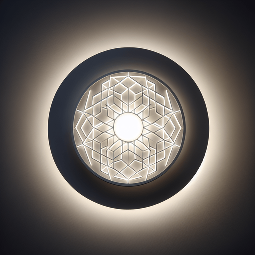 fehér fényű mennyezeti lámpa.