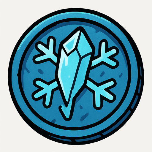 donduruculuk gücü veren token.
In-Game asset.  2d.  High contrast.  No shadows