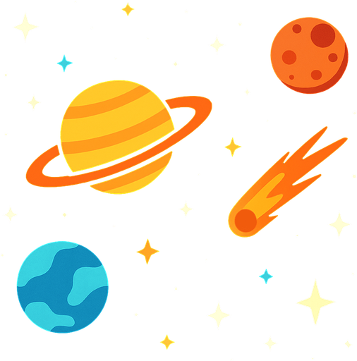 2d space bg.
In-Game asset.  2d.  High contrast.  No shadows