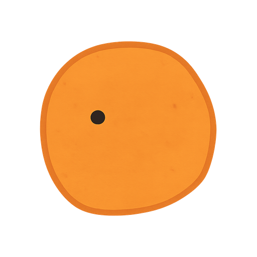 dot. No background. Transparent background. Blank background. No shadows. 2d. In-Game asset. flat