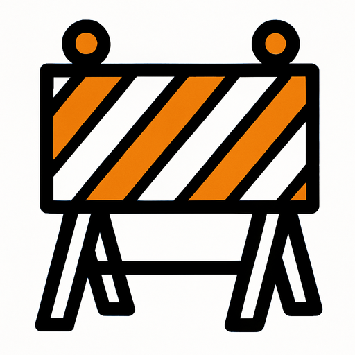 bariyer.
In-Game asset.  2d.  High contrast.  No shadows