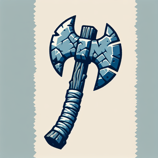 https://www.google.com/url?sa=i&url=https%3A%2F%2Fcryofall.fandom.com%2Fwiki%2FStone_Axe&psig=AOvVaw3xJUeebmFvEdpWSjI8cOsl&ust=1732068916220000&source=images&cd=vfe&opi=89978449&ved=0CBQQjRxqFwoTCJjY7NSp54kDFQAAAAAdAAAAABAE.
Single Game Texture. In-Game asset. 2d. Blank background. High contrast. No shadows.