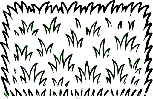 Düz çim zemin.
In-Game asset.  2d.  High contrast.  No shadows