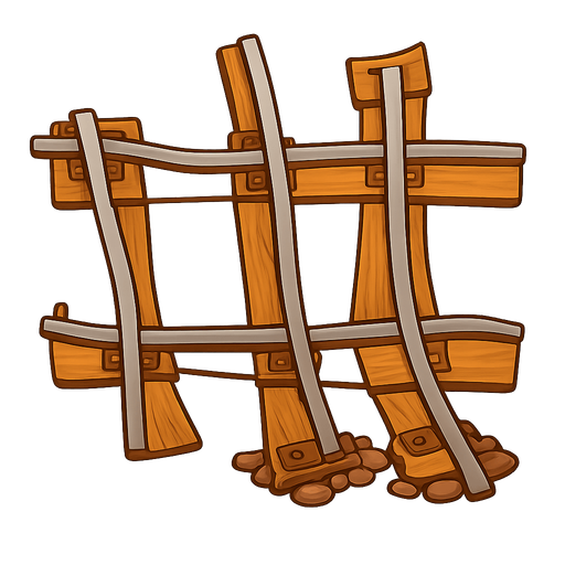 Yan vagon rayı . No background. Transparent background. Blank background. No shadows. 2d. In-Game asset. flat