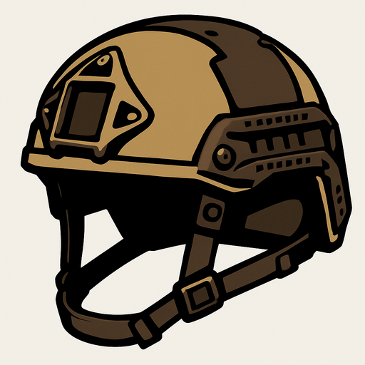 helmet look like soo good 
bullet proff.
In-Game asset.  2d.  High contrast.  No shadows