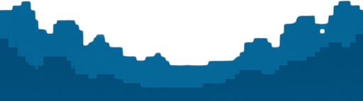 2D pixel art underwater background, empty and minimal, with no objects or creatures. Just a calm blue gradient representing water depth..
In-Game asset.  2d.  High contrast.  No shadows