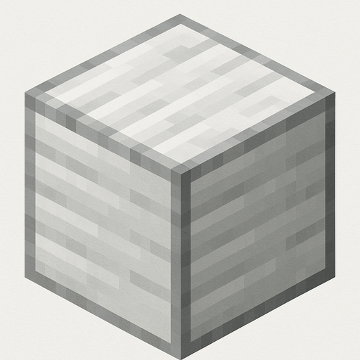 Minecraft Demir Bloğu. 2D
