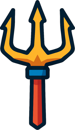 furca.
In-Game asset.  2d.  High contrast.  No shadows