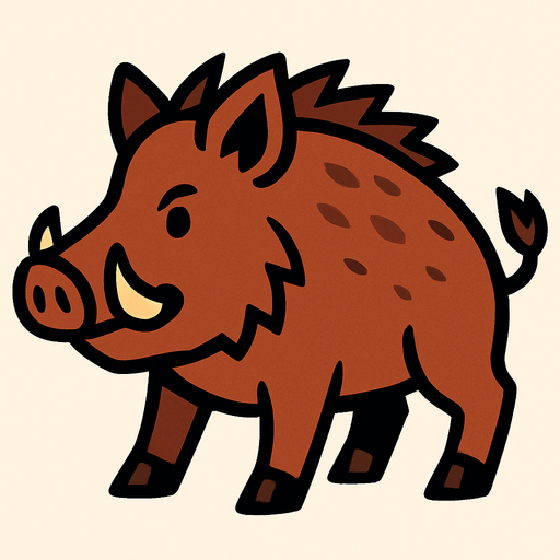 Domuz.
In-Game asset.  2d.  High contrast.  No shadows