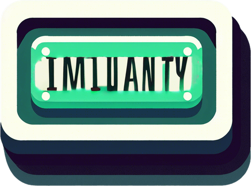text that says "immunity"