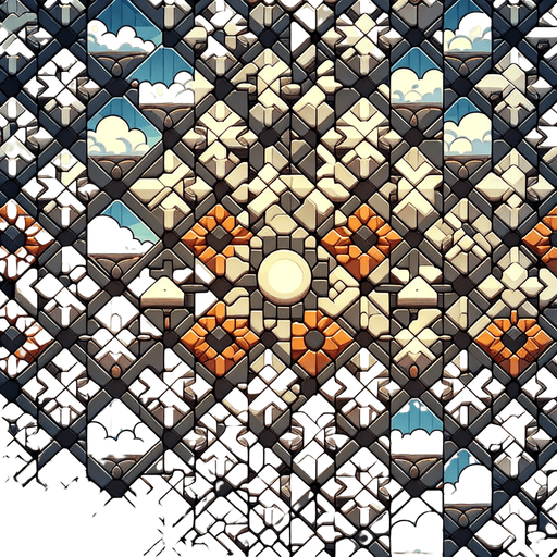 Background tile.
Single Game Texture. In-Game asset. 2d. Blank background. High contrast. No shadows.