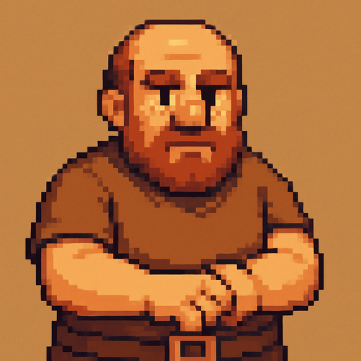 Not sick viliger pixel art