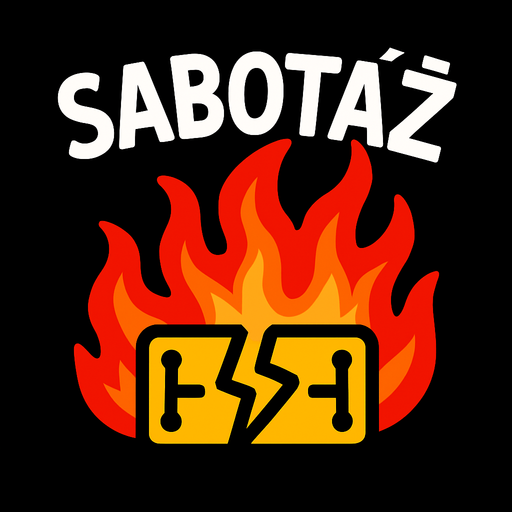 sabotaz  among us.
In-Game asset.  2d.  High contrast.  No shadows