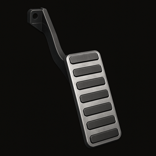 araba gaz pedalı, yazısız, 3d, gerçekçi.
In-Game asset.  2d.  High contrast.  No shadows.
In-Game asset.  2d.  High contrast.  No shadows