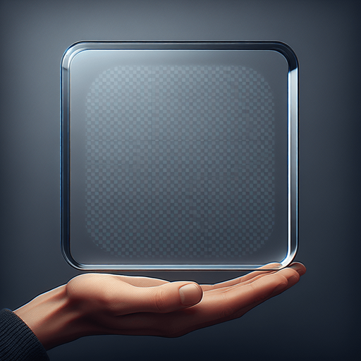 transparent  rectangle with rounded corners.