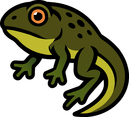 Ön Bacaklı İribaş.
In-Game asset.  2d.  High contrast.  No shadows